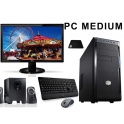 PC-Paket MEDIUM. i5 3.1/16GB/3TB/Blu-Ray Combo + 24" TFT