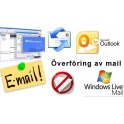 Flytt av mail och adressbok