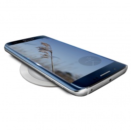 Axessline QI Wireless Laddare - borstat stål Axessline QI Wireless Laddare - borstat stål
