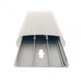 Golvlist - Kabelkanal i aluminium. 2.5 meter Golvlist - Kabelkanal i aluminium. 2.5 meter
