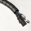 Kabelorm 2 meter. Svart
