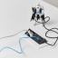 Axessline QuickBox - 1 El, 2 USB Laddare, Vit