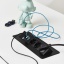 Axessline QuickBox - 3 El 2, 2 USB Laddare. Svart