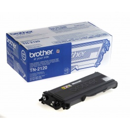 Brother TN-2120 Svart. 2600 sidor Brother TN-2120 Svart. 2600 sidor